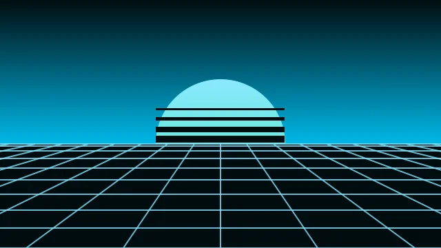 Sky Surge vaporwave background — free HD sky surge color wallpaper 1920x1080