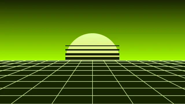 Slime Lime vaporwave background — free HD slime lime color wallpaper 1920x1080
