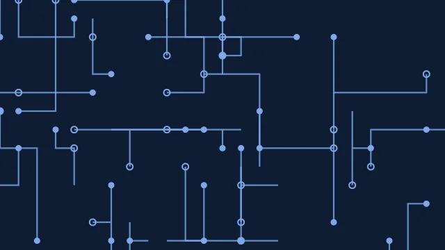 Smart Blue circuit board background — free HD smart blue color wallpaper 1920x1080
