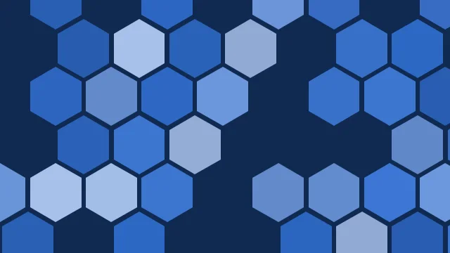 Smart Blue hexagon background — free HD smart blue color wallpaper 1920x1080
