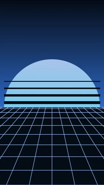 Smart Blue vaporwave phone wallpaper — free HD smart blue mobile wallpaper 1080x1920