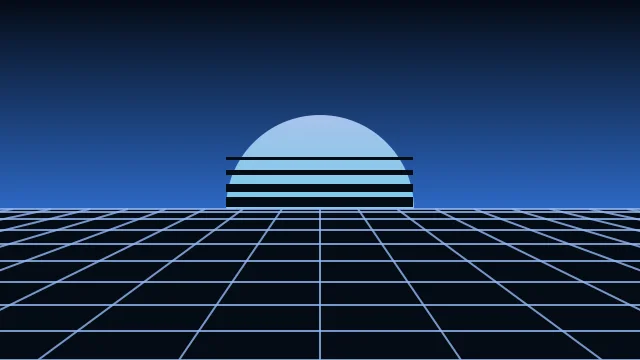Smart Blue vaporwave background — free HD smart blue color wallpaper 1920x1080