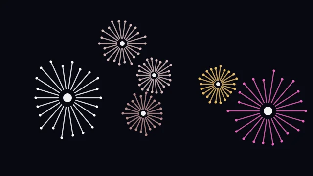 Smoky Rose fireworks desktop wallpaper — free 4K smoky rose wallpaper 3840x2160