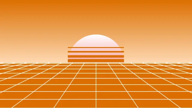 Soft Apricot vaporwave background — free HD soft apricot color wallpaper 1920x1080
