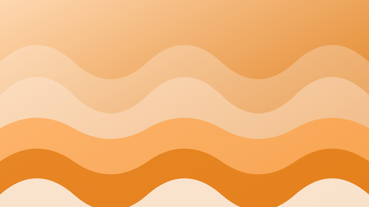 Soft Apricot waves background — free HD soft apricot color wallpaper 1920x1080