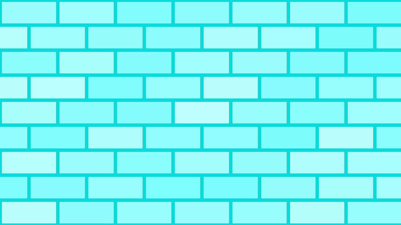 Soft Cyan brick background — free HD soft cyan color wallpaper 1920x1080
