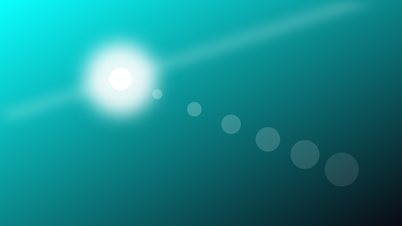 Soft Cyan lens flare background — free HD soft cyan color wallpaper 1920x1080