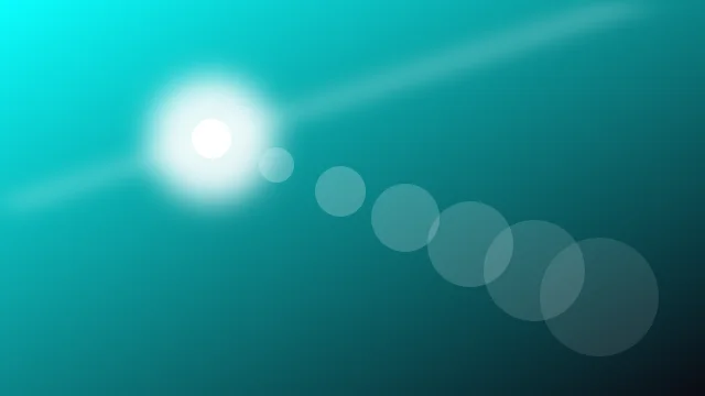 Soft Cyan lens flare background — free HD soft cyan color wallpaper 1920x1080