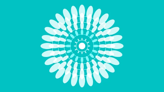 Soft Cyan mandala background — free HD soft cyan color wallpaper 1920x1080