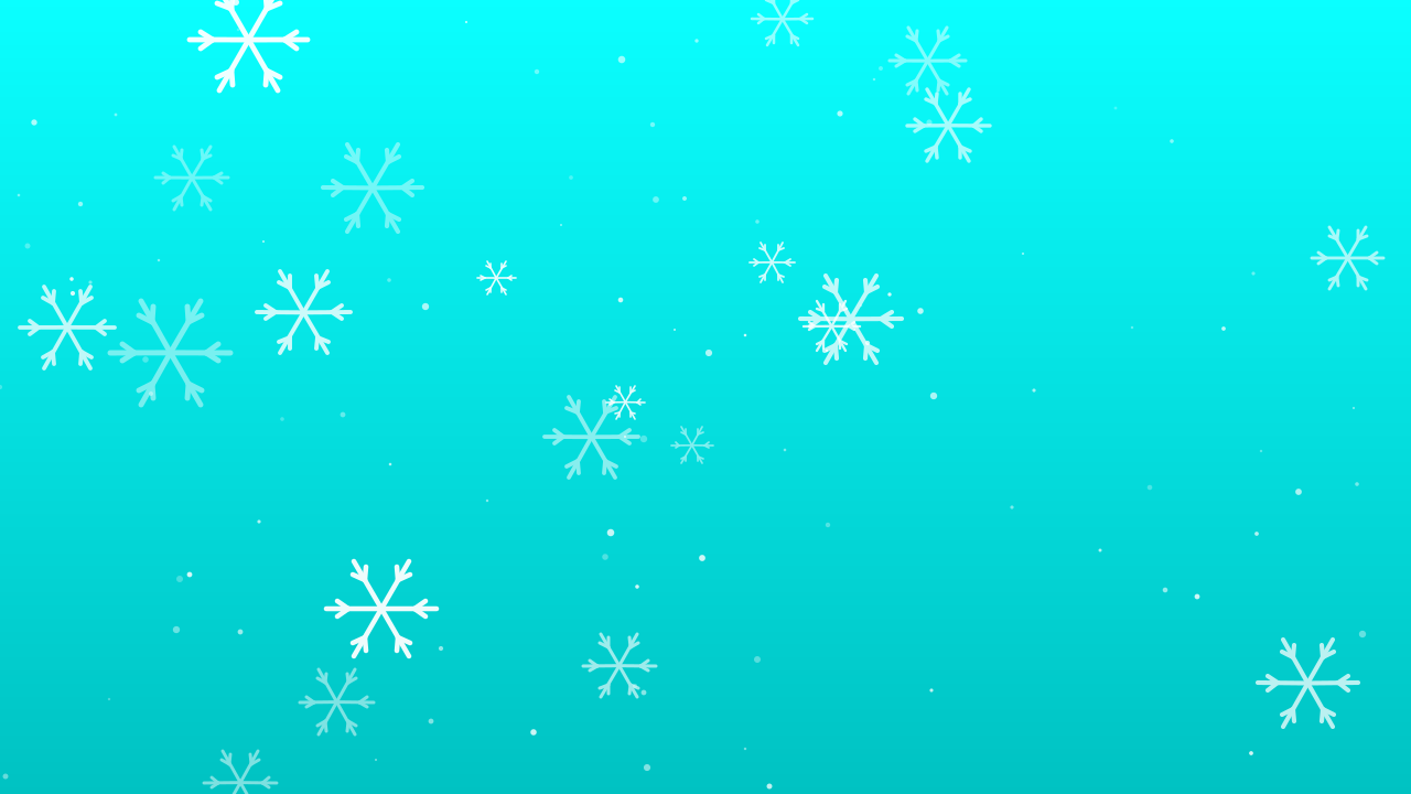 Soft Cyan snowflake background — free HD soft cyan color wallpaper 1920x1080