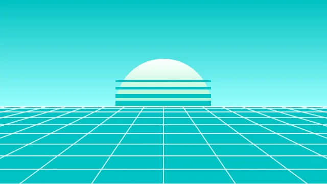 Soft Cyan vaporwave background — free HD soft cyan color wallpaper 1920x1080