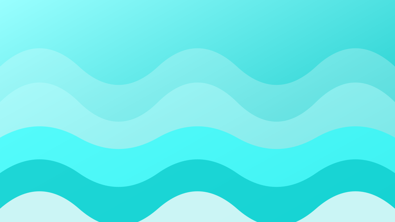 Soft Cyan waves background — free HD soft cyan color wallpaper 1920x1080