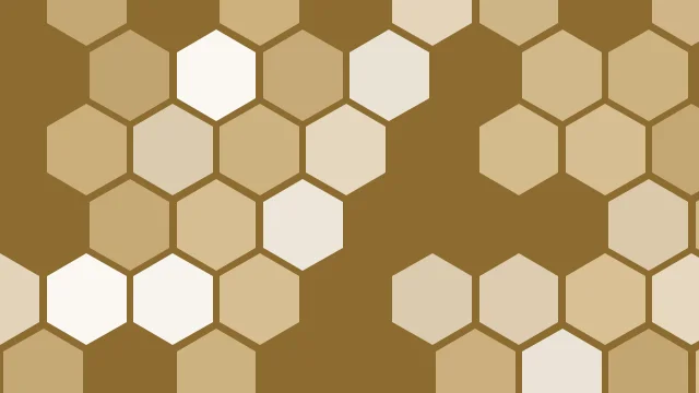 Soft Fawn hexagon background — free HD soft fawn color wallpaper 1920x1080