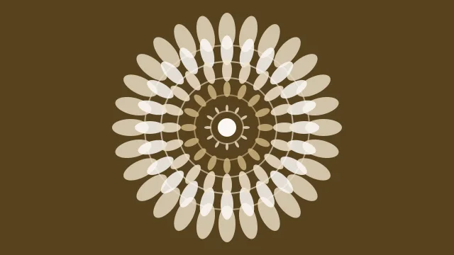 Soft Fawn mandala background — free HD soft fawn color wallpaper 1920x1080