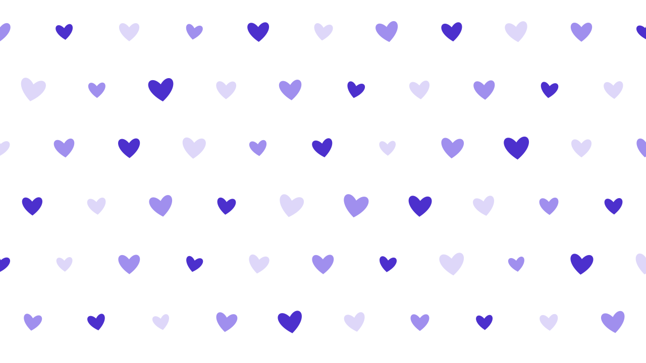 Soft Periwinkle hearts background — free HD soft periwinkle color wallpaper 1920x1080