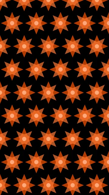 Spicy Orange arabesque phone wallpaper — free HD spicy orange mobile wallpaper 1080x1920