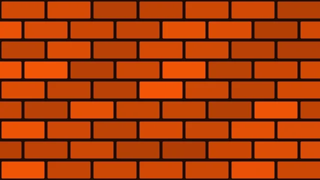 Spicy Orange brick background — free HD spicy orange color wallpaper 1920x1080