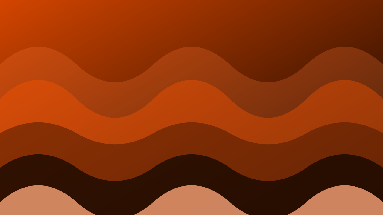 Spicy Orange waves background — free HD spicy orange color wallpaper 1920x1080