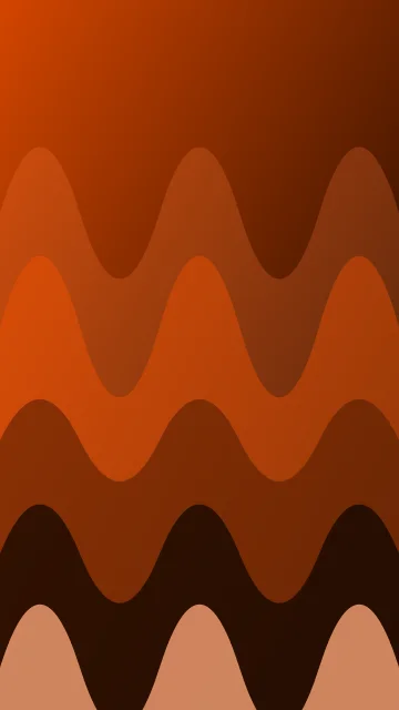 Spicy Orange waves phone wallpaper — free HD spicy orange mobile wallpaper 1080x1920