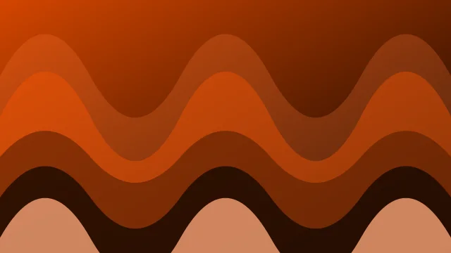 Spicy Orange waves background — free HD spicy orange color wallpaper 1920x1080