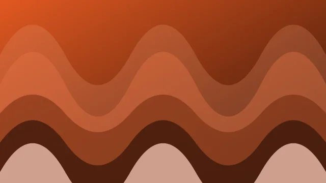 Spicy Paprika waves background — free HD spicy paprika color wallpaper 1920x1080