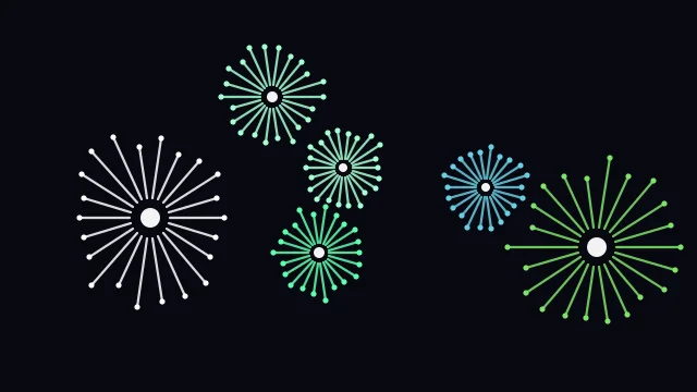 Spring Green fireworks background — free HD spring green color wallpaper 1920x1080