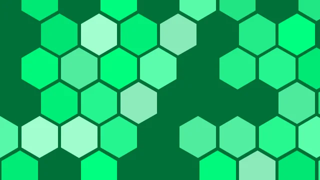 Spring Green hexagon background — free HD spring green color wallpaper 1920x1080