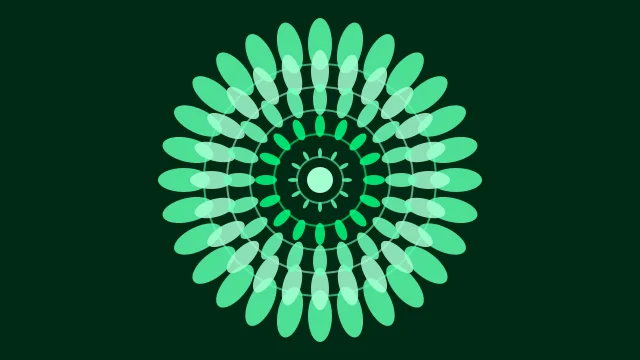 Spring Green mandala background — free HD spring green color wallpaper 1920x1080