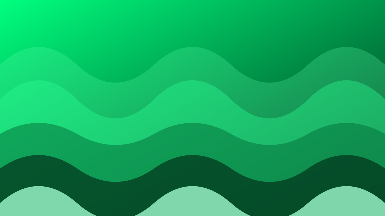 Spring Green waves background — free HD spring green color wallpaper 1920x1080