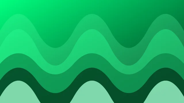 Spring Green waves background — free HD spring green color wallpaper 1920x1080