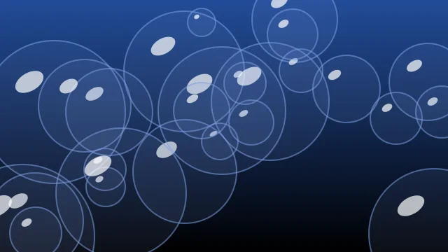 Steel Azure bubbles background — free HD steel azure color wallpaper 1920x1080