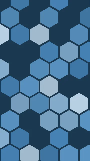 Steel Blue hexagon phone wallpaper — free HD steel blue mobile wallpaper 1080x1920
