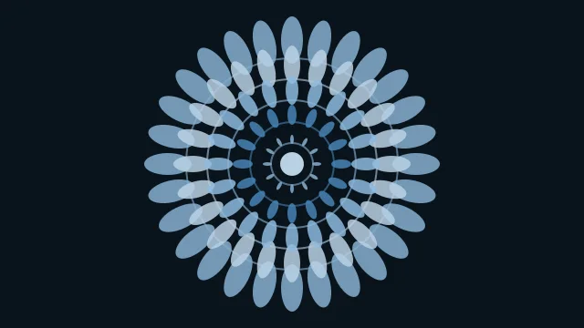 Steel Blue mandala background — free HD steel blue color wallpaper 1920x1080