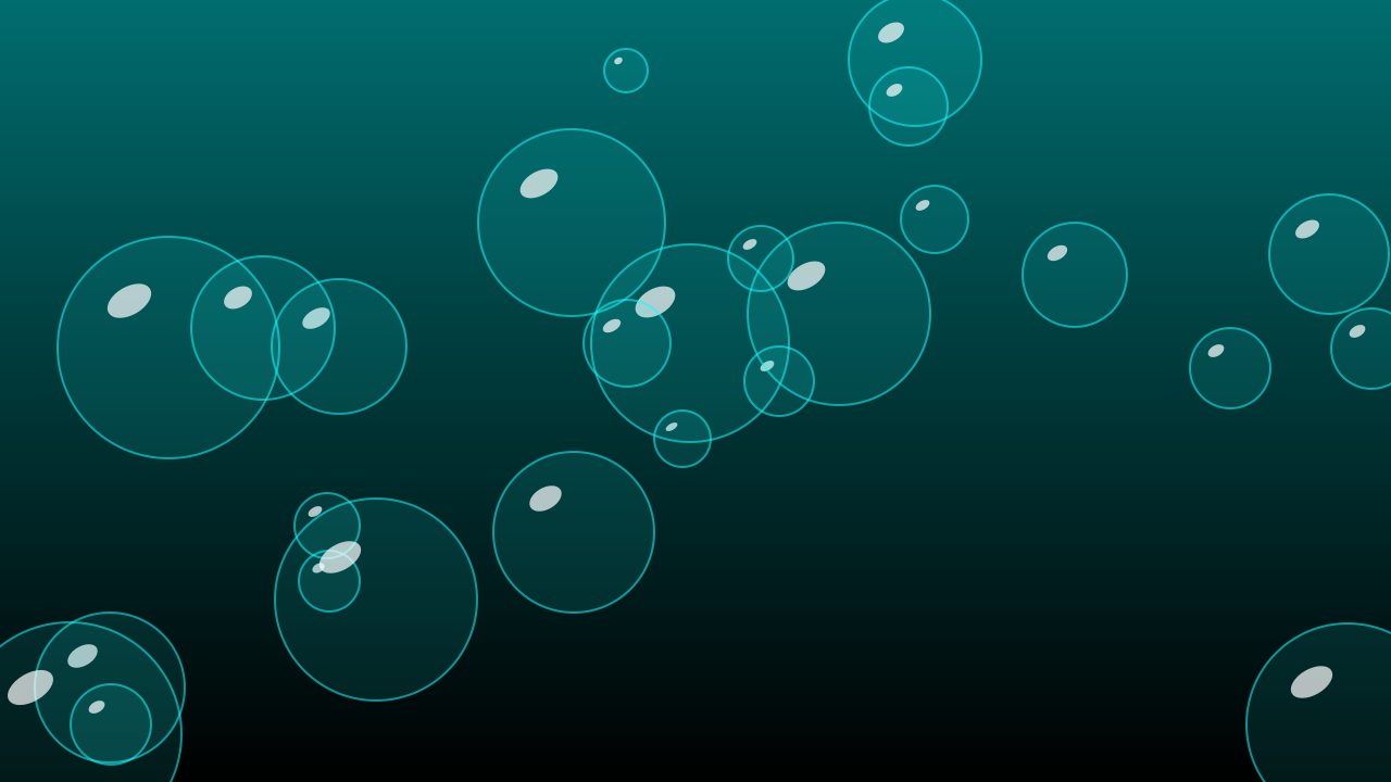 Stormy Teal bubbles background — free HD stormy teal color wallpaper 1920x1080