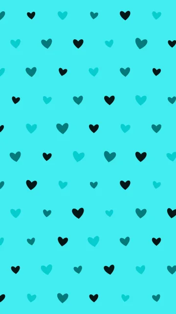 Stormy Teal hearts phone wallpaper — free HD stormy teal mobile wallpaper 1080x1920