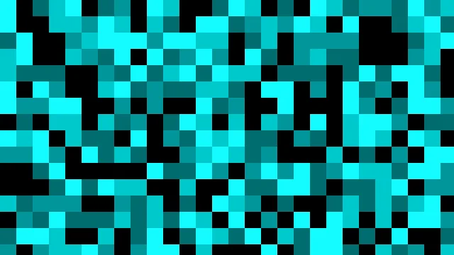 Stormy Teal pixel desktop wallpaper — free 4K stormy teal wallpaper 3840x2160