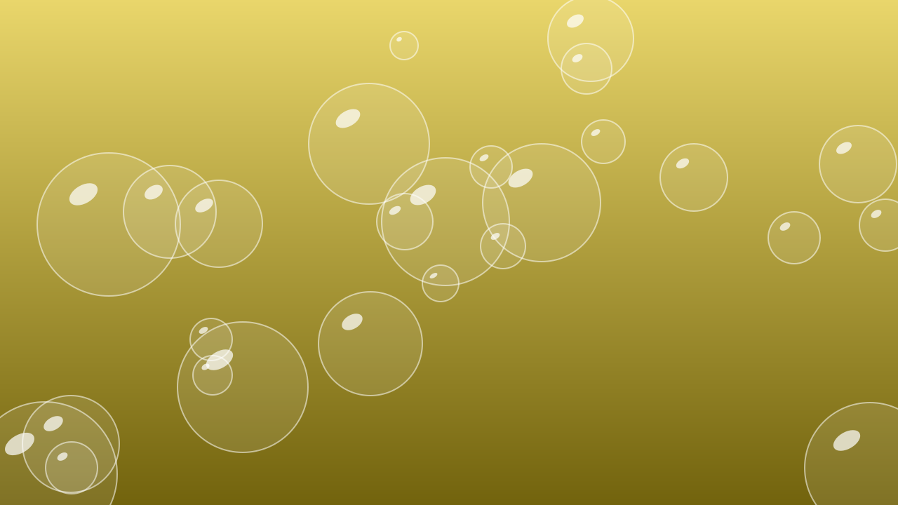 Straw Gold bubbles background — free HD straw gold color wallpaper 1920x1080