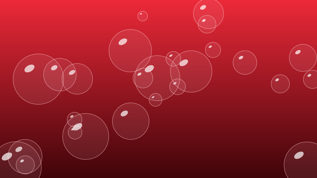 Strawberry Red bubbles background — free HD strawberry red color wallpaper 1920x1080
