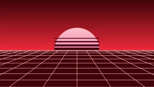 Strawberry Red vaporwave background — free HD strawberry red color wallpaper 1920x1080