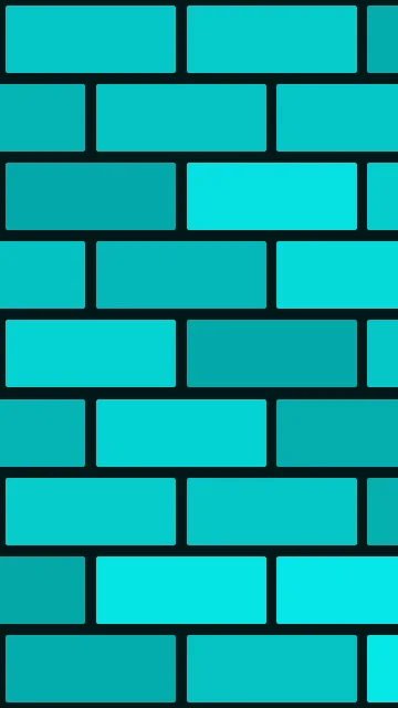 Strong Cyan brick phone wallpaper — free HD strong cyan mobile wallpaper 1080x1920