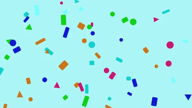 Strong Cyan confetti background — free HD strong cyan color wallpaper 1920x1080
