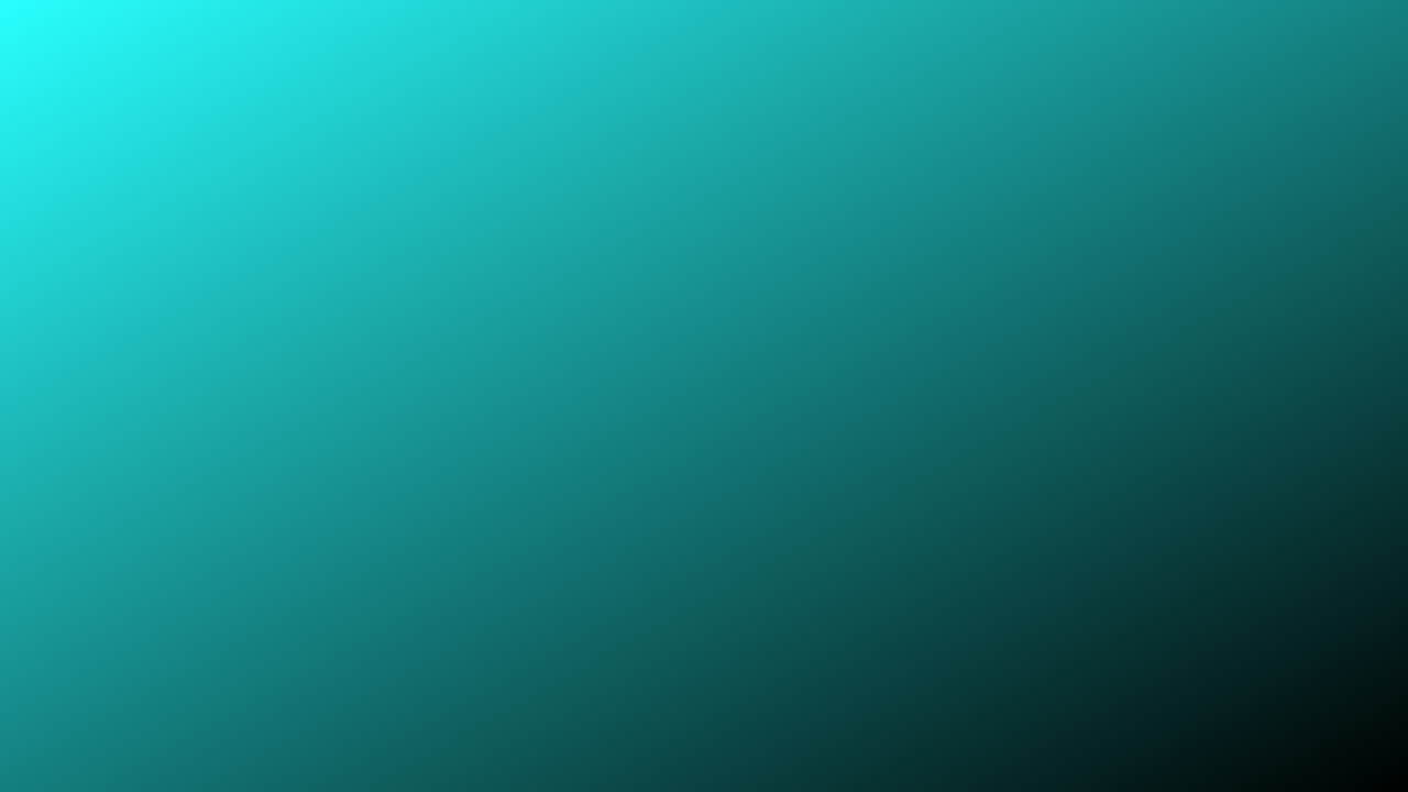 Strong Cyan gradient background — free HD strong cyan color wallpaper 1920x1080