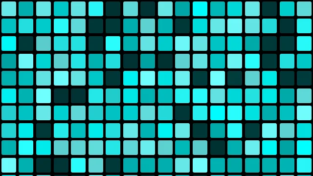 Strong Cyan mosaic background — free HD strong cyan color wallpaper 1920x1080