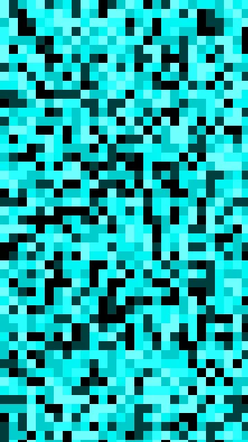 Strong Cyan pixel phone wallpaper — free HD strong cyan mobile wallpaper 1080x1920