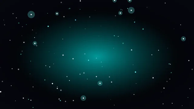 Strong Cyan starry background — free HD strong cyan color wallpaper 1920x1080