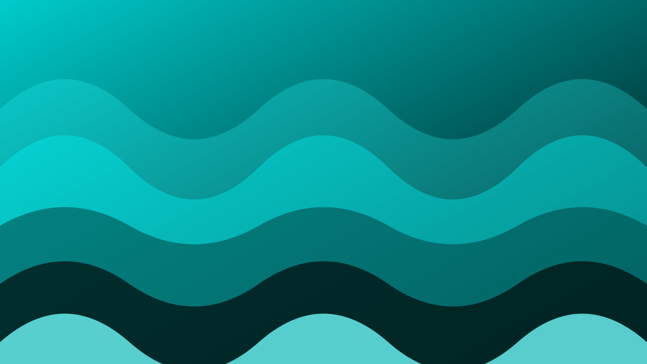 Strong Cyan waves background — free HD strong cyan color wallpaper 1920x1080