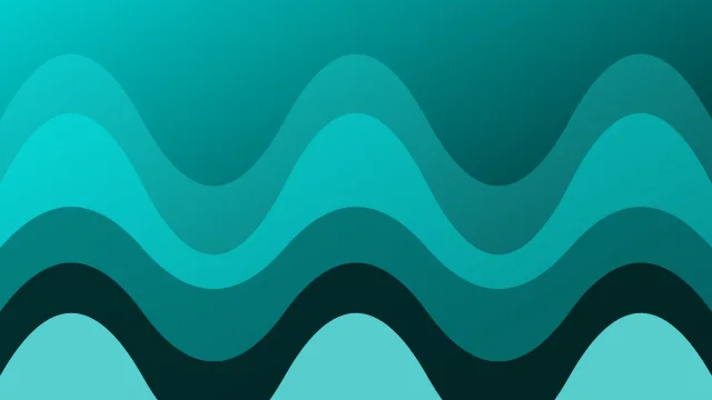Strong Cyan waves background — free HD strong cyan color wallpaper 1920x1080