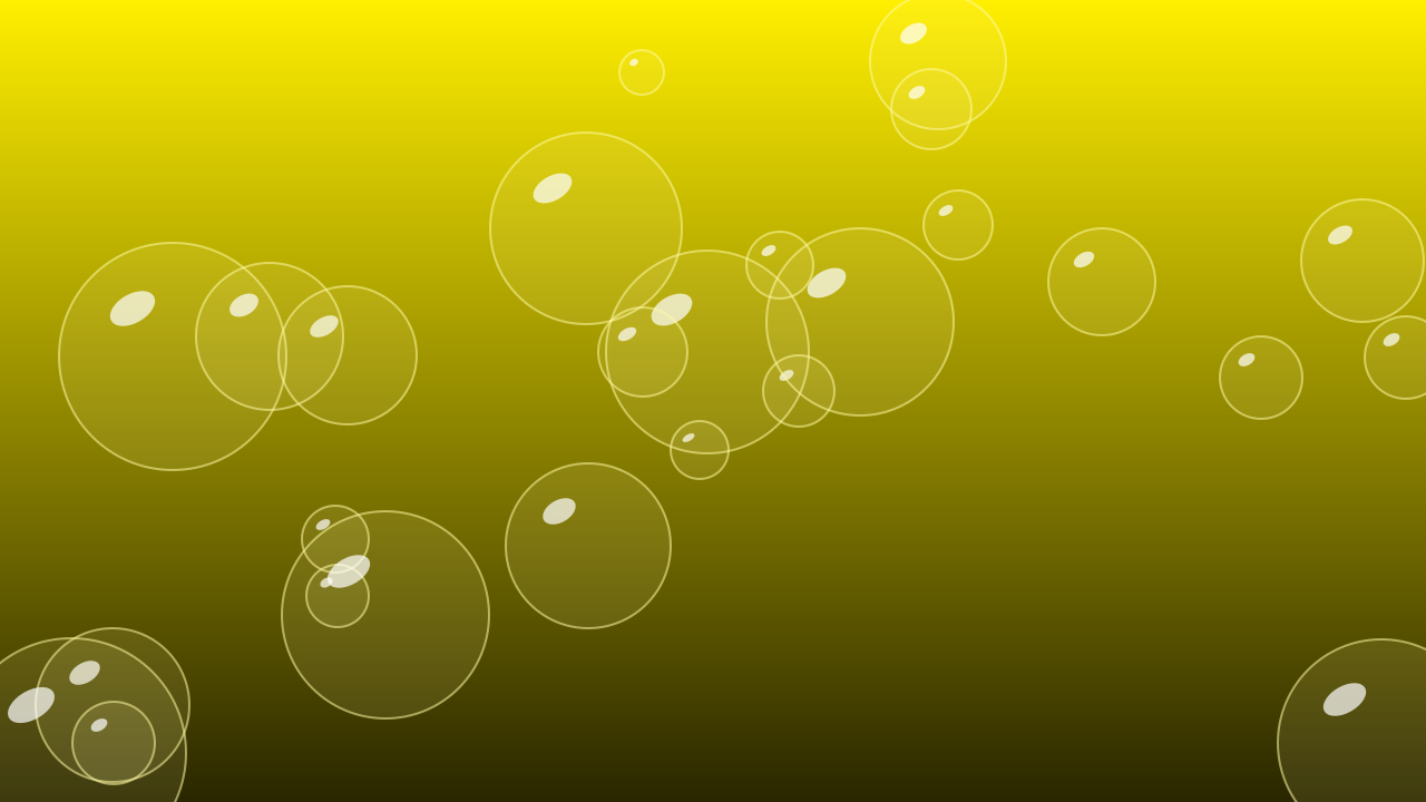 Sunbeam Yellow bubbles background — free HD sunbeam yellow color wallpaper 1920x1080
