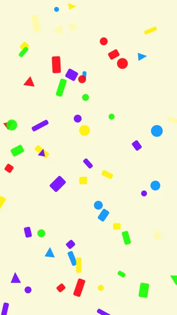 Sunbeam Yellow confetti phone wallpaper — free HD sunbeam yellow mobile wallpaper 1080x1920
