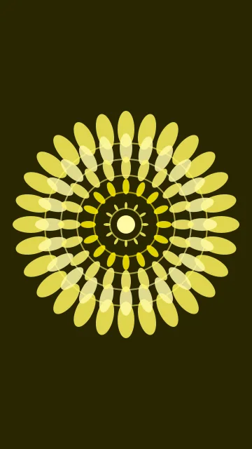 Sunbeam Yellow mandala phone wallpaper — free HD sunbeam yellow mobile wallpaper 1080x1920